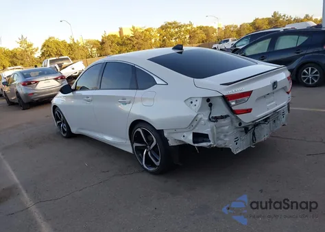 2022 Honda Accord Hybrid Sport from USA, damaged, VIN 1HGCV3F26NA034696